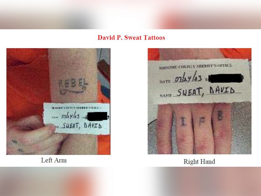 PHOTO: Undated photos released by the New York State Police show David Sweat, who escaped from the Clinton Correctional Facility in Dannemora.