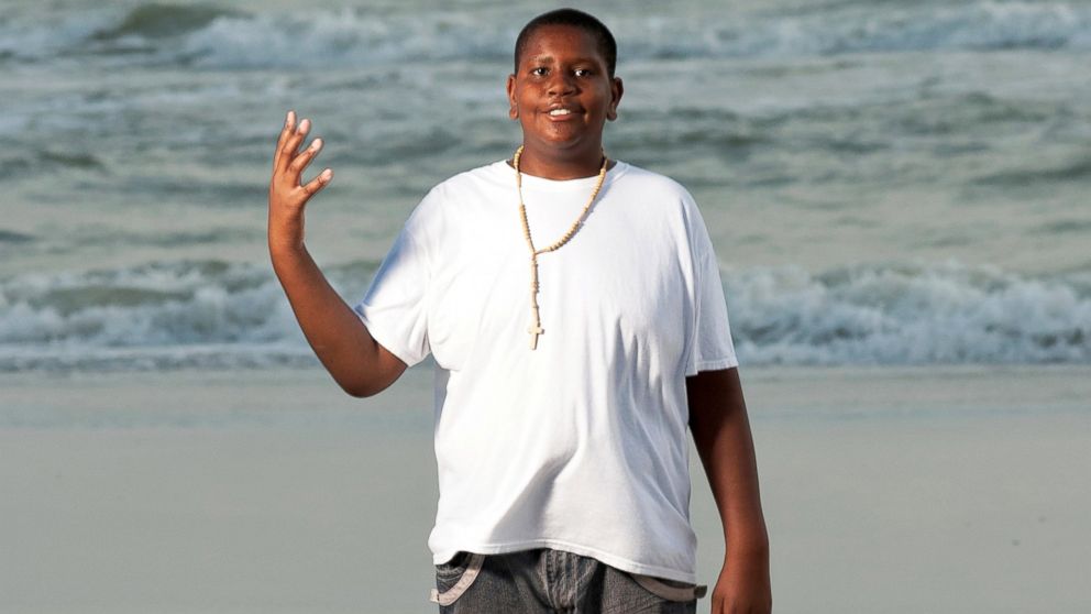 PHOTO: Davion Navar Henry Only, 15, has been in foster care all of his life and recently made a public plea for a family to adopt him at a church in St. Petersburg, Fla.