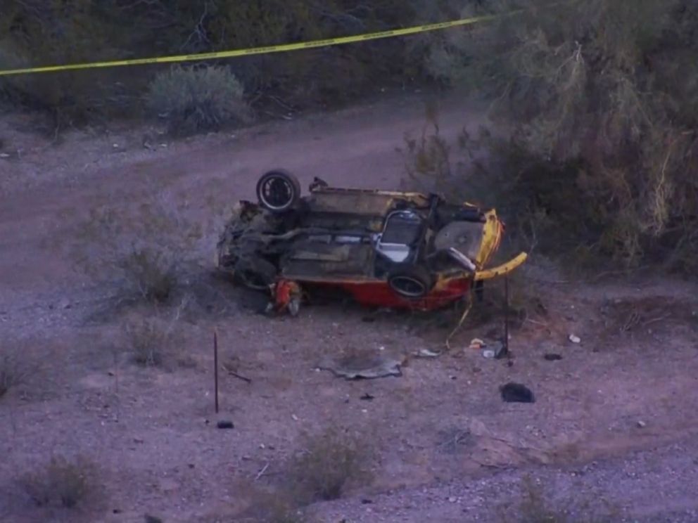 PHOTO: An Arizona trooper was shot in an ambush-style attack by a random suspect, at milepost 81 on Interstate 10, Jan. 12, 2017, in Tonopah, Arizona. 