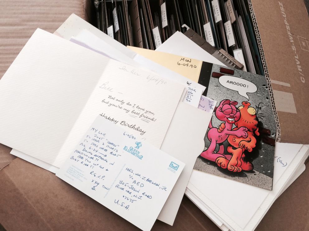 PHOTO: Bill Bresnan has written a love letter every day to his wife Kirsten Bresnan.