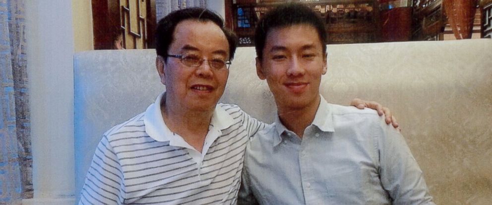 PHOTO: Chun "Michael" Deng, right, is the Baruch College student who died during a 2013 hazing incident. 