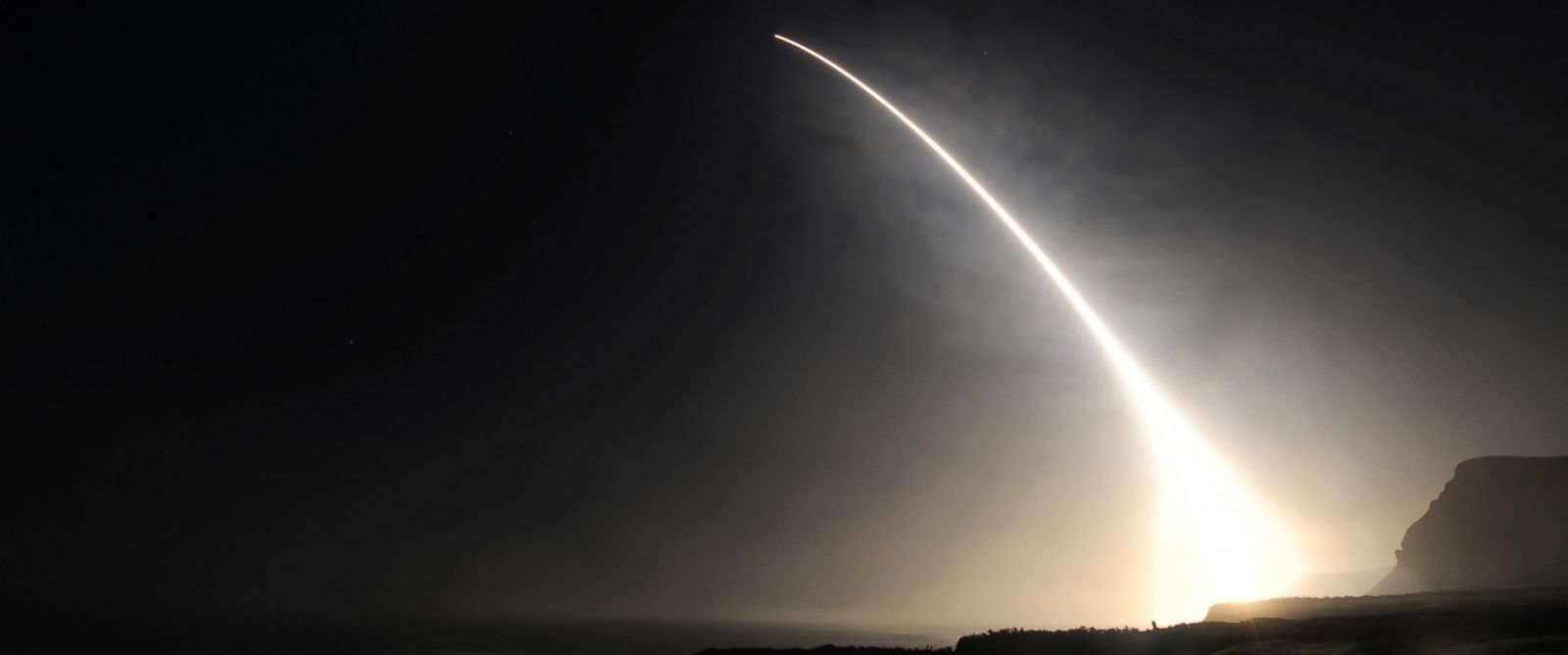 What The Launch Of A Minuteman III Missile Looks Like - ABC News