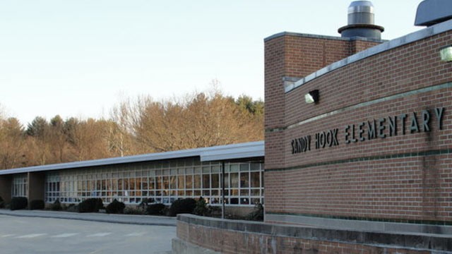 PHOTO: The outside of Sandy Hook Elementary School, where a shooting took place on December 14, 2012.