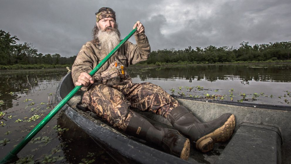 PHOTO: Phil Robertson in a scene from the A&E show, Duck Dynasty.