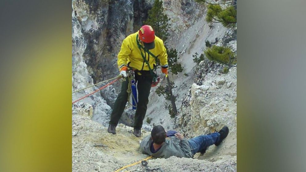 Tourist at Yellowstone National Park Came Within 'Inches' of Falling to