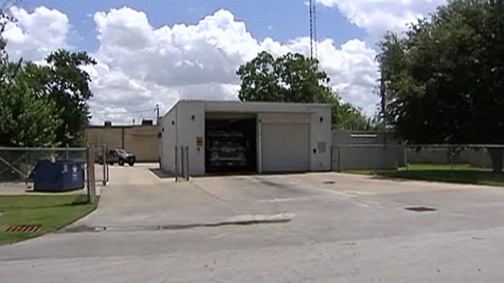 PHOTO: A baby was left at a Houston Fire station Aug. 13, 2013.