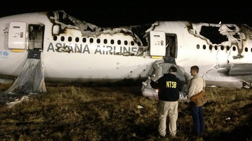 PHOTO: NTSB investigators conduct first site assessment of #Asiana214 in S.F.
