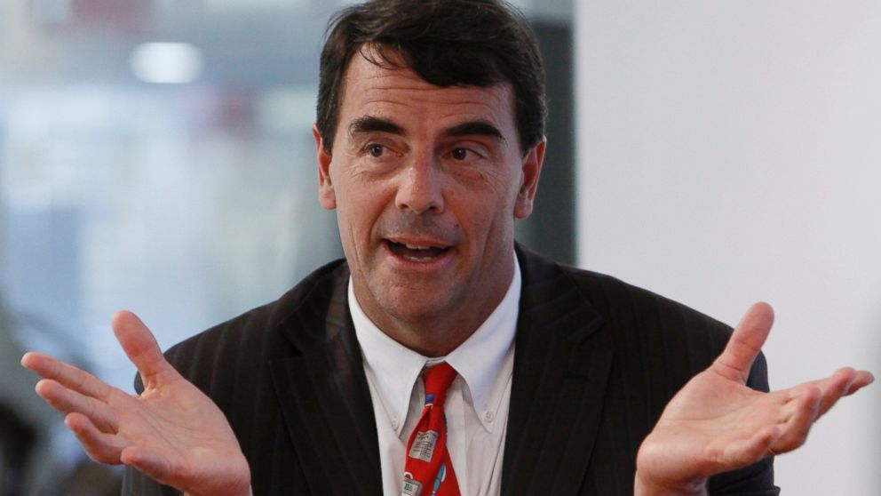 PHOTO: Timothy Draper, Founder and Managing Director of Draper Fisher Jurvetson, speaks at the Reuters Global Technology Summit New York in this May 21, 2009, file photo.