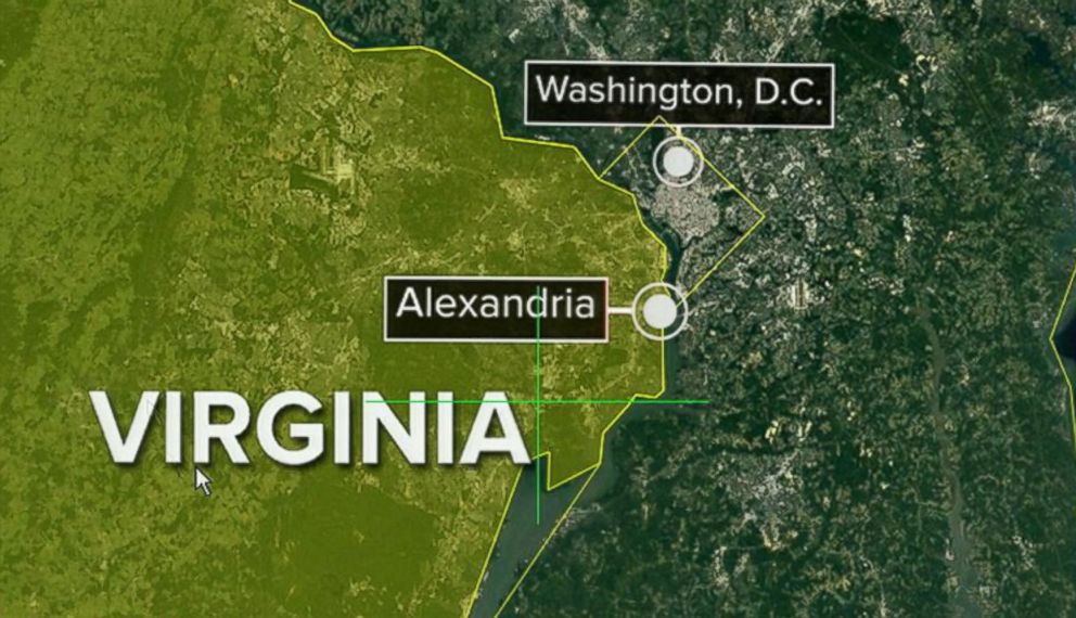 Resultado de imagen para alexandria virginia mapa