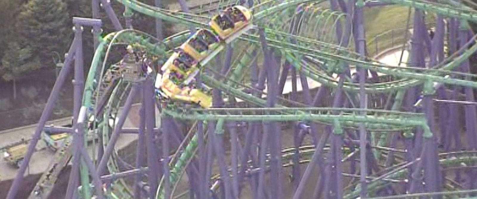 Fire Officials Work To Rescue 20 People Stuck On Stalled Roller Coaster At Maryland Six Flags 