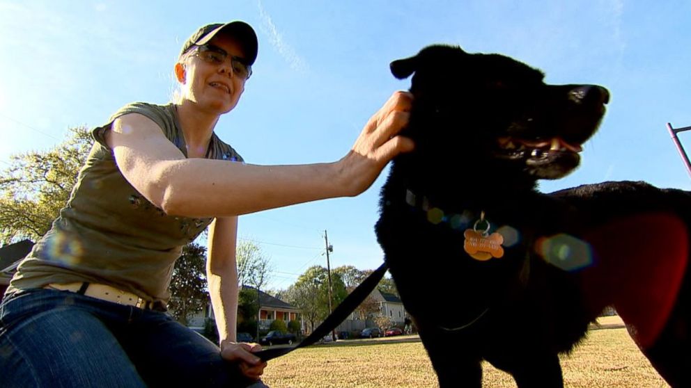 PHOTO: Genevieve told ABC News "20/20" she doesnt have a need for an emotional support animal and just wanted to fly with her dog Kali.