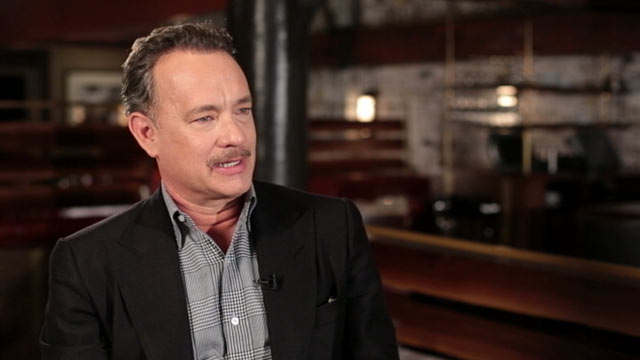 PHOTO: Tom Hanks sat down with ABC News Bob Woodruff to share his thoughts on his movies and wars in Iraq and Afghanistan.