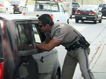 VIDEO: CHP officer catches drivers talking on cell phones.