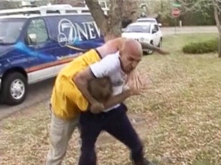 Fistfight at Balloon Family's House
