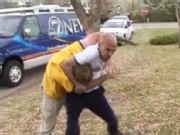 Fistfight at Balloon Family's House