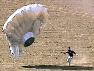 Ufo-like Balloon Grounded; Boy Missing