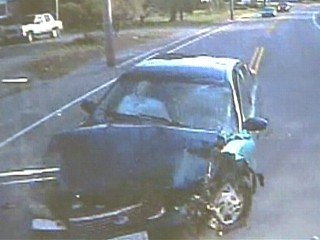 Drowsy Driver's Head-on Collision