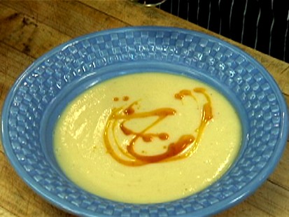 CHEFS TABLE: PARSNIP SOUP WITH SPICED OIL