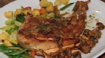 VIDEO; Chef Wolfgang Puck grills flattened chicken to perfection. 