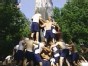 Freshmen Ascend Lard Statue