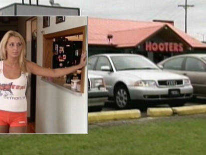 Video: Hooters waitress says Hooters discriminated against her because of her weight.
