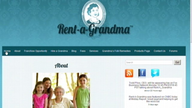 VIDEO: Online agency offers women 50 years and older for hire as nannies, housekeepers.