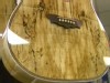 Video of guitar with image of Jesus.