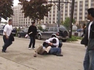 Labor Protest Erupts Into Violent Fight