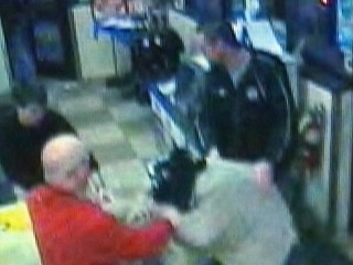 Customer Foils Robbery