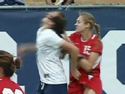 Pow! Women's Soccer Turns Ugly