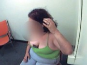 Squirrel Hides Out in Woman's Shirt?!?