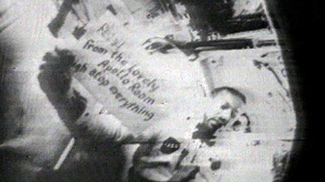 VIDEO: Apollo 7 transmits live video from space
