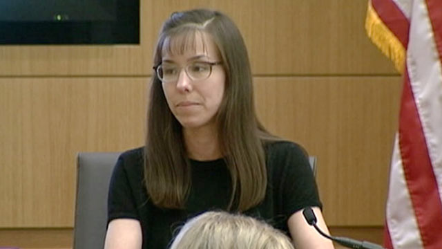 PHOTO: Jodi Arias takes the stand during her trial on Feb. 4, 2013.