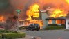 VIDEO: One fatality reported as fire claims dozens of homes in San Bruno, CA.
