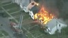 VIDEO: Many of the Detroit homes were completely destroyed by the wind-driven firestorm.