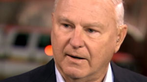 PHOTO Bill Badger Subdued Shooter, Was Grazed in Back of the Head by a Bullet