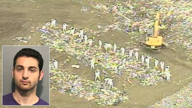 PHOTO: Authorities spent several days searching for Tamerlan Tsarnaevs laptop in a New Bedford landfill near the University of Massachusetts Dartmouth campus, where younger brother Dzhokhar Tsarnaev attended college, sources told ABC News.