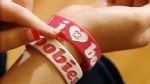Video: School bans breast cancer awareness bracelets.