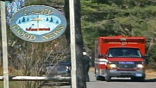 Photo: Ambulance outside Camp Good News
