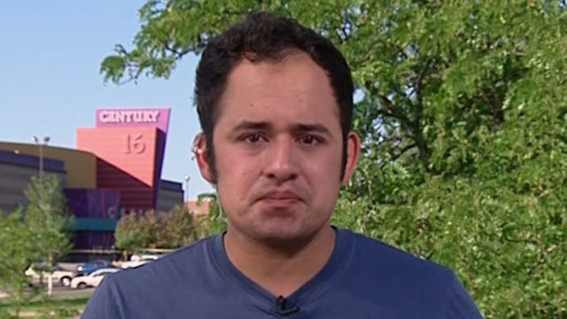 PHOTO: Christopher Ramos was at the theater in Aurora, Colorado when the shooting erupted.