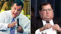 PHOTO Chris Christie gestures as he speaks at a gathering in Ramsey, N.J. in this March 24, 2010 file photo./ Rep. Jerrold Nadler is shown in this 1998 file photo.