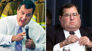 PHOTO Chris Christie gestures as he speaks at a gathering in Ramsey, N.J. in this March 24, 2010 file photo./ Rep. Jerrold Nadler is shown in this 1998 file photo.