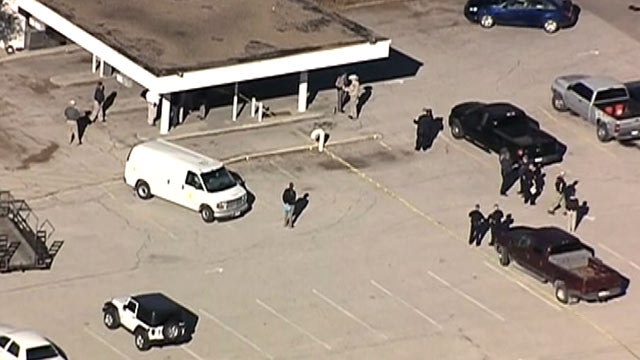 PHOTO: A shooting at the Kaufman County Courthouse left a assistant district attorney dead, Jan. 31, 2013.