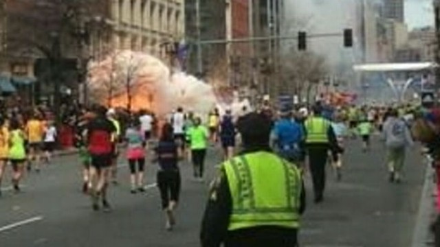 VIDEO: College student Dan Lampariello describes his firsthand account of Boston bombing.
