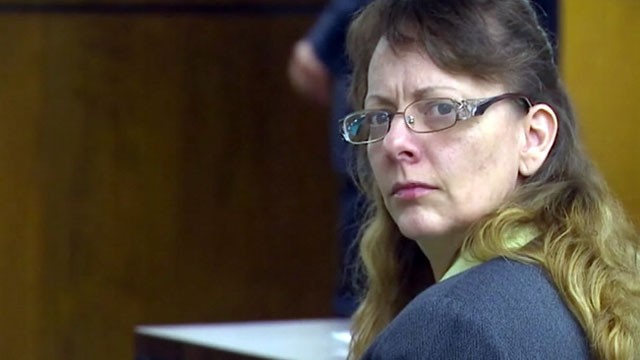 PHOTO: Renee Bishop-McKea, 44, is on trial for allegedly trying to saw off her husbands head while he slept.