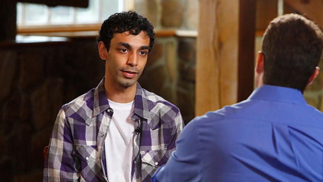 PHOTO: Dharun Ravi and Chris Cuomo