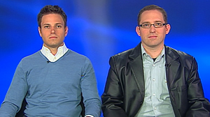 PHOTO Chris McNulty, left, and Jim Wood said they chose to run from Discovery Channel gunman James Lee, afraid they would eventually be killed otherwise.
