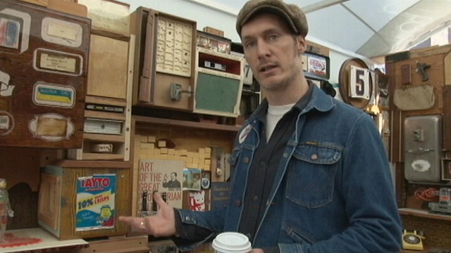 VIDEO: ABC?s Susan Shin shows you the story of this Brooklyn artist and his dumpster art.