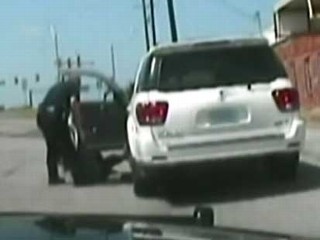 Cop Drags Elderly Woman Dragged From Car