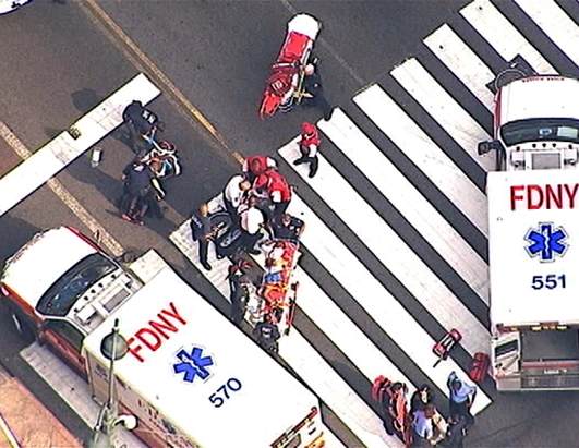 Several shot near Empire State Building